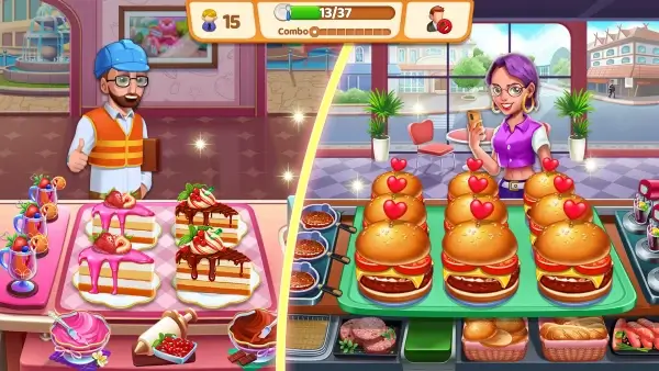 Jogos de Cozinha: Cooking Town MOD