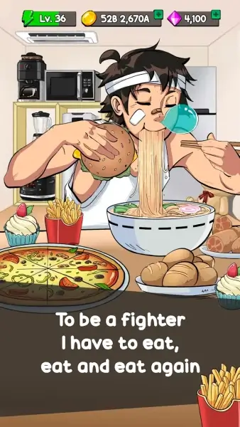 Food Fighter Clicker - Tap Tap MOD