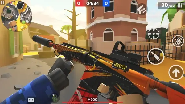 POLYWAR: jogo de tiro FPS 3D MOD